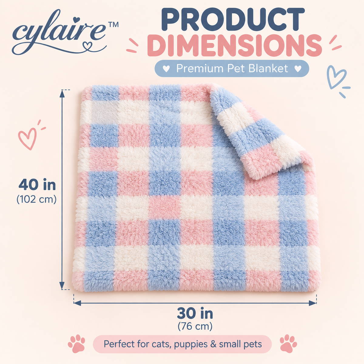 𝒄𝒚𝒍𝒂𝒊𝒓𝒆™ Premium Pet Blanket
