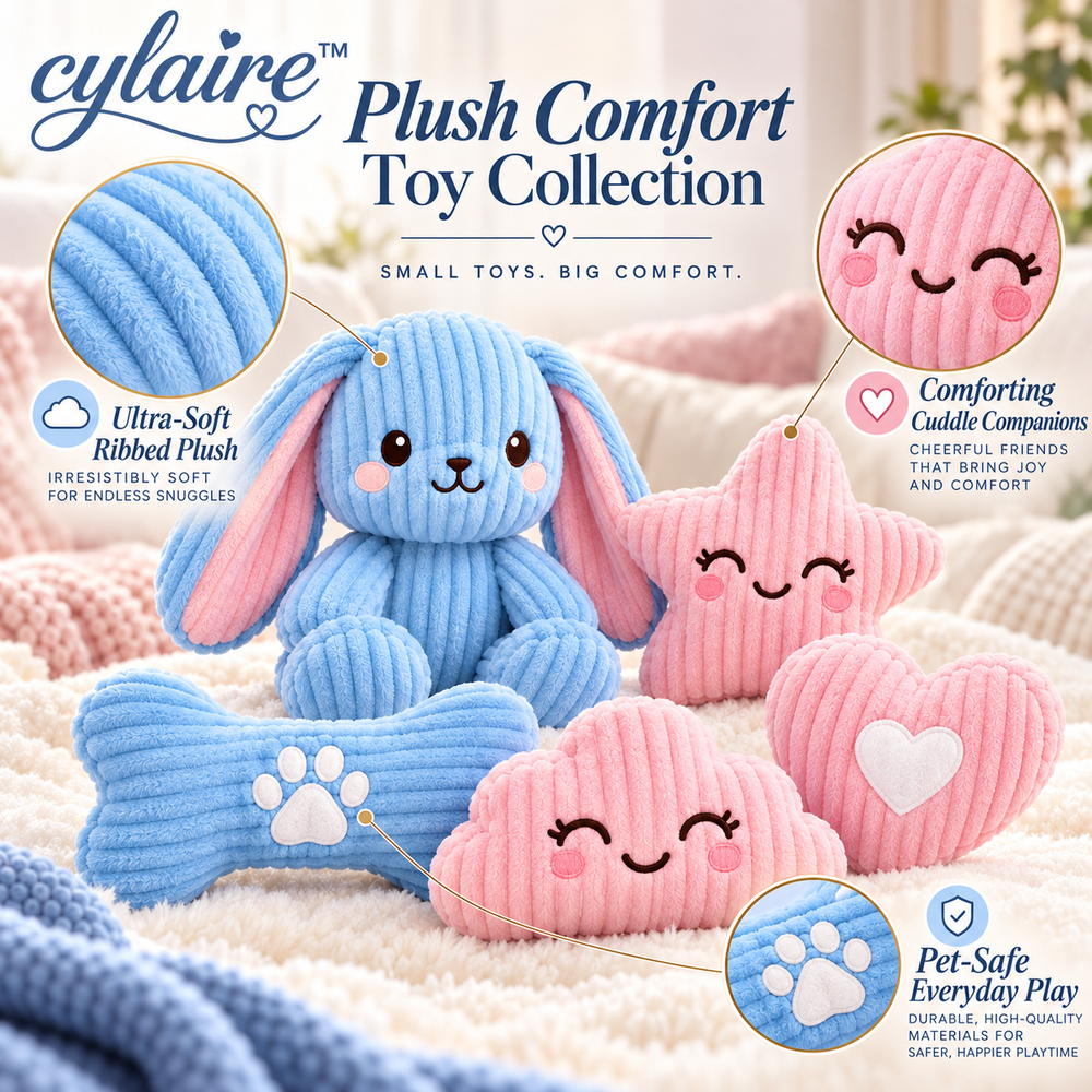𝒄𝒚𝒍𝒂𝒊𝒓𝒆™ Plush Comfort Toy Collection