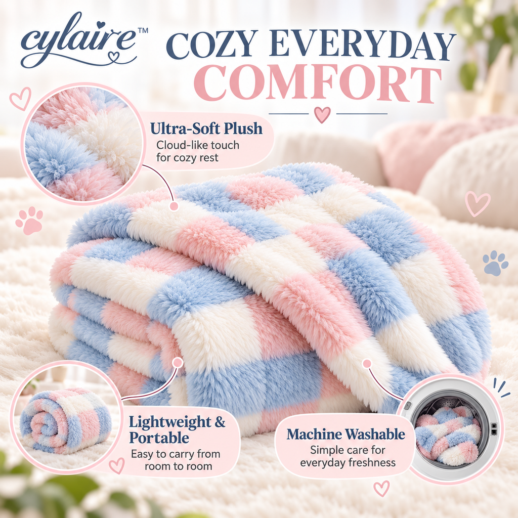 𝒄𝒚𝒍𝒂𝒊𝒓𝒆™ Premium Pet Blanket