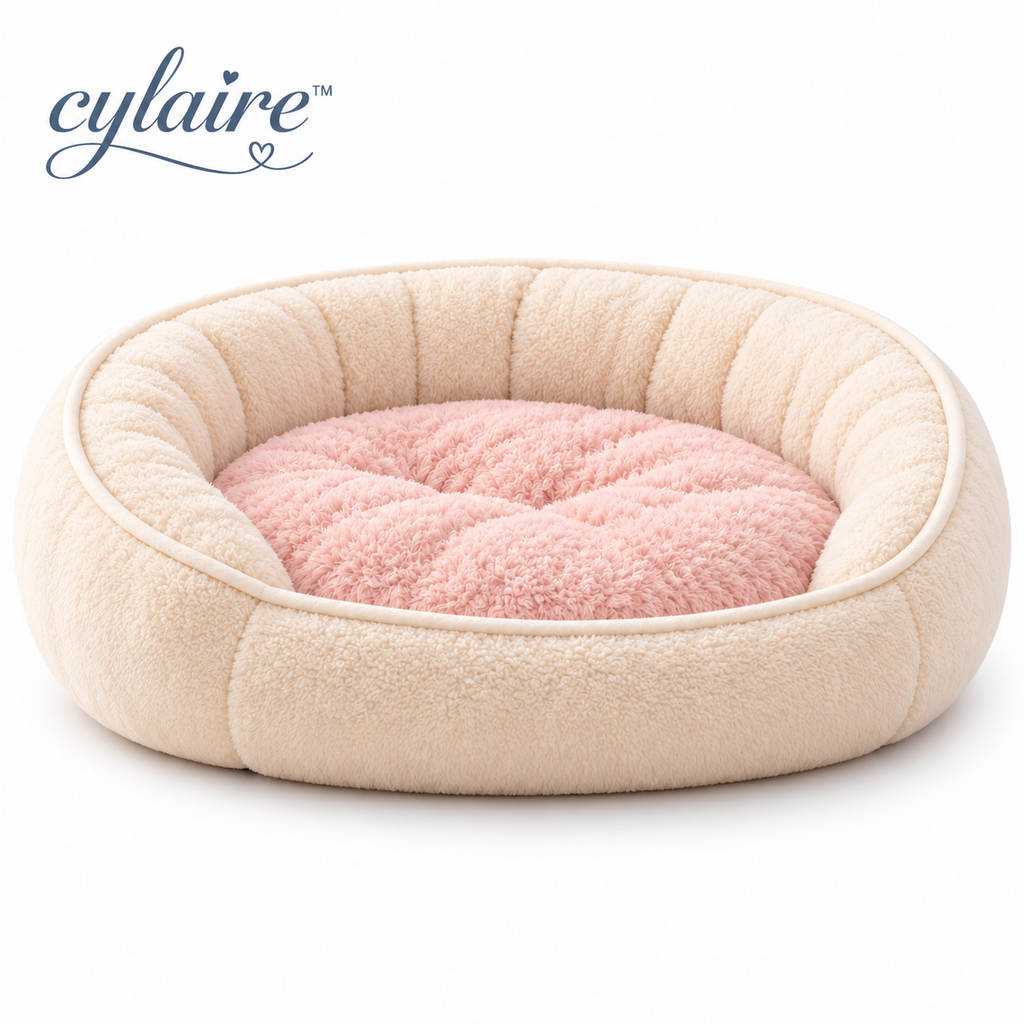 𝒄𝒚𝒍𝒂𝒊𝒓𝒆™ Plush Memory Foam Pet Bed